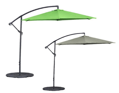 Градински чадър - Ø300 cm, различни цветове