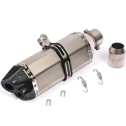 Гърне за мотоциклет PA943 - 40см - СИВО С КАРБОН