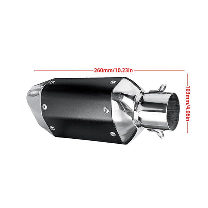 Гърне за мотоциклет PA941 - 27см - СИВО С ЧЕРНО