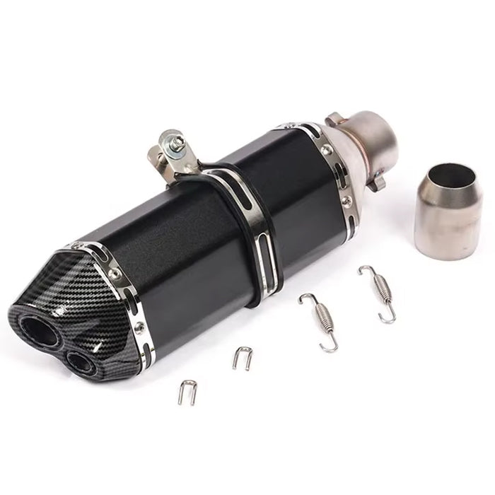 Гърне за мотоциклет PA945 - 40см -ЧЕРНО С КАРБОН