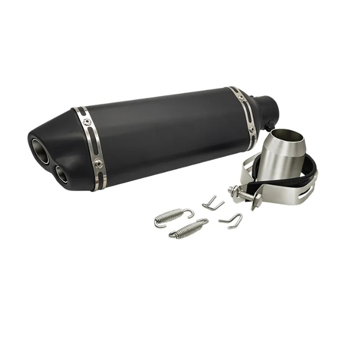 Гърне за мотоциклет PA549 - 40см - ЧЕРЕН МАТ