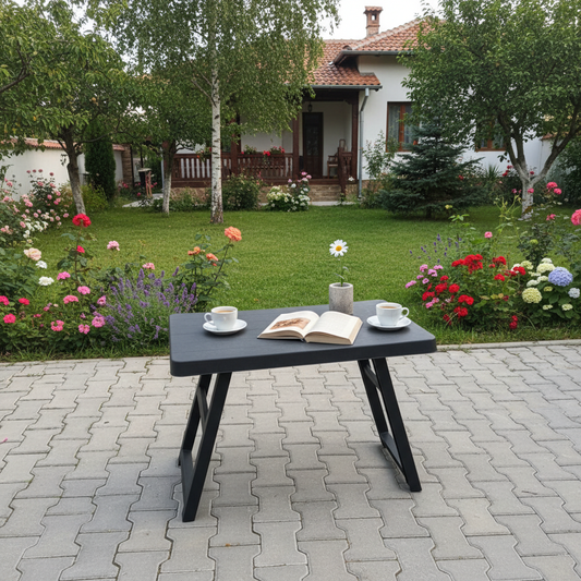 Сгъваема пикник маса-къмпинг масичка – Антрацит