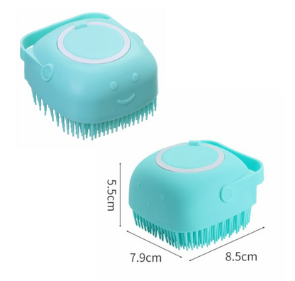 Силиконова четка за кучета и котки