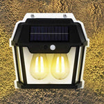 Зареждане на изображението в браузъра на галерията, Двойна Външна Соларна Лампа със Сензор за Движение COBA®
