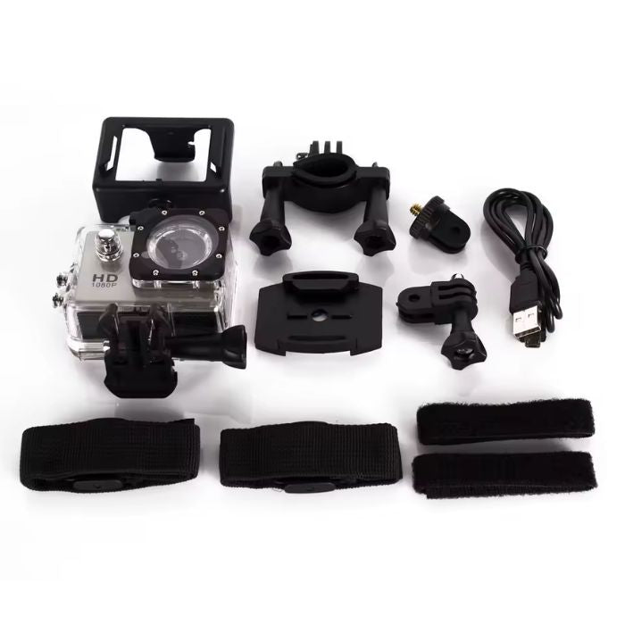 Водоустойчива спортна видеокамера HD 1080P 4K