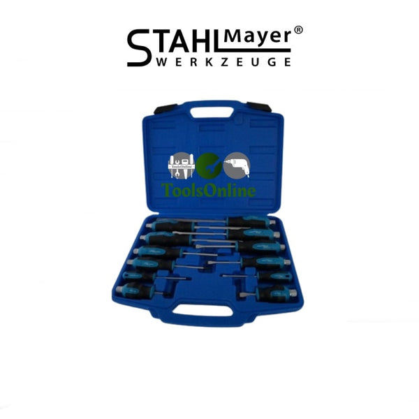 Комплект ударни отвертки 12 части StahlMayer