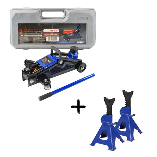 Hawek Крик Крокодил в Куфар 135 - 320 мм 2 Тона + подарък 2бр. подпорни стойки за автомобил 3 тона