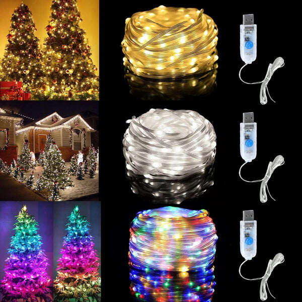 Коледни LED Лампички декорация