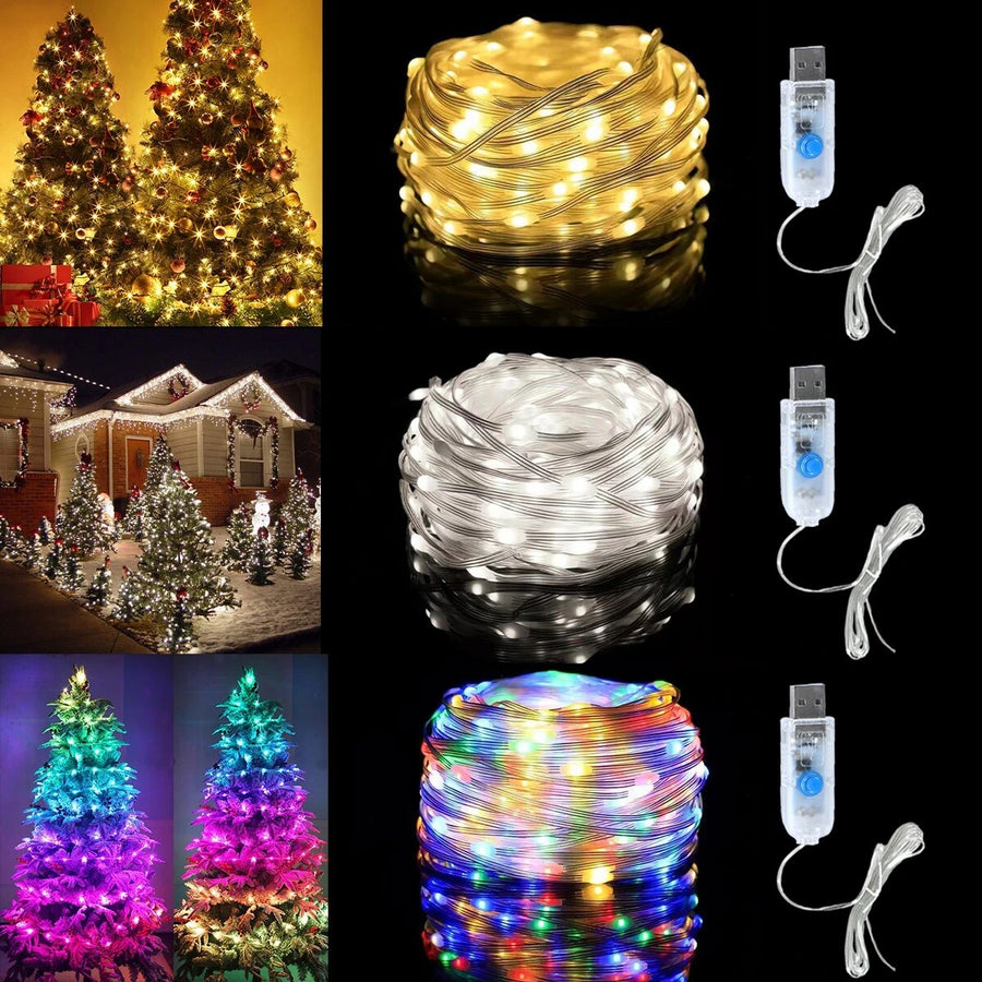 Коледни LED Лампички декорация