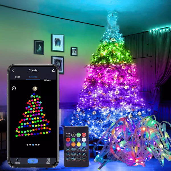 Bluetooth LED светлини за елха