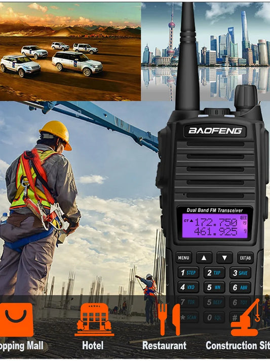 Двулентов радиостанция BAOFENG UV-82 8W