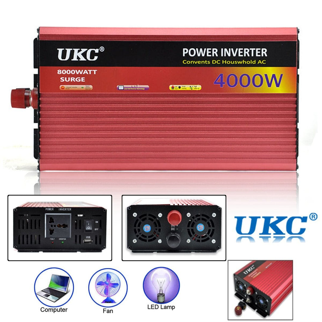 Инвертор на напрежение UKC 4000W 24V / 220V - Oferti4ka.com