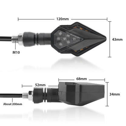 Мигач за мотоциклет 2 БР/К-Т