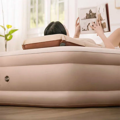 Надуваемо легло с вградена помпа 200х150х40