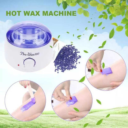 Нагревател за кола маска pro wax 100 + 800гр. Гранули + 3 шпатули