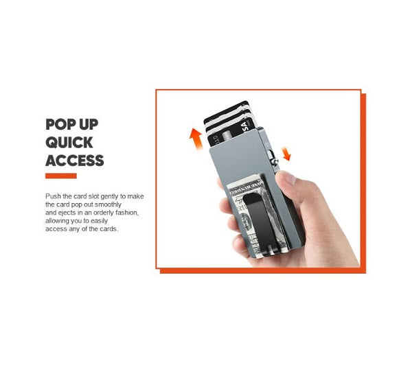 Твърд RFID защитен калъф с MagSafe магнит