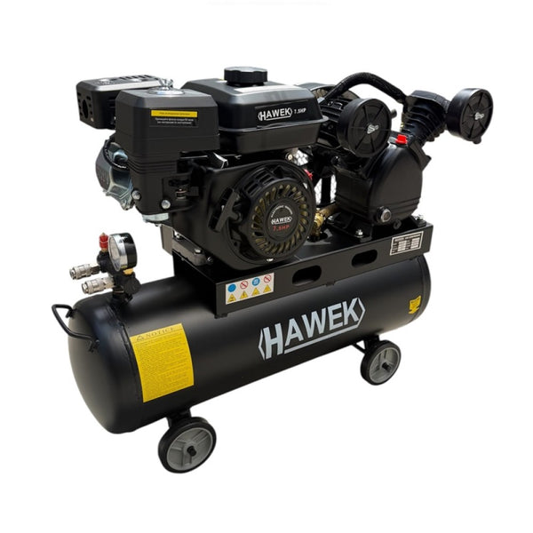 Бензинов компресор за въздух 50 литра 7.5Hp HAWEK