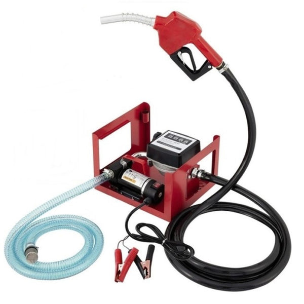 Електрическа помпа за дизелово гориво и масло с брояч 12V StahlMayer