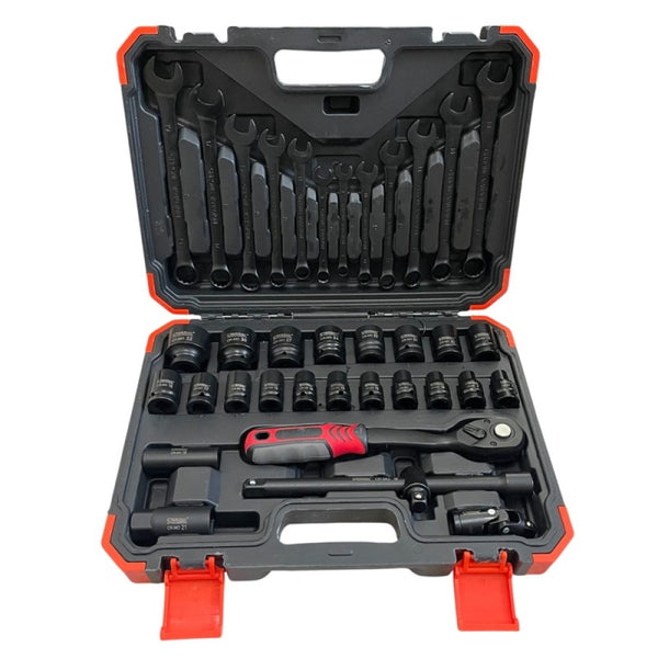 Гедоре с ударни вложки 37 части 1/2'' StahlMayer