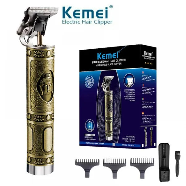 Гравиран тример за коса и брада KEMEI-1974A