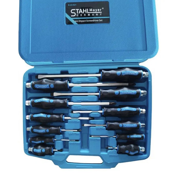 Комплект ударни отвертки 12 части StahlMayer