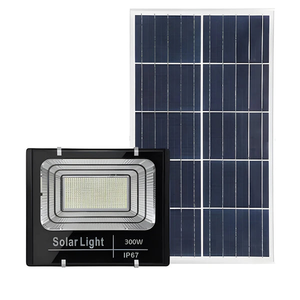 LED прожектор, 400W, Отделен панел, Дистанционно управление, IP67, 5 режима на работа