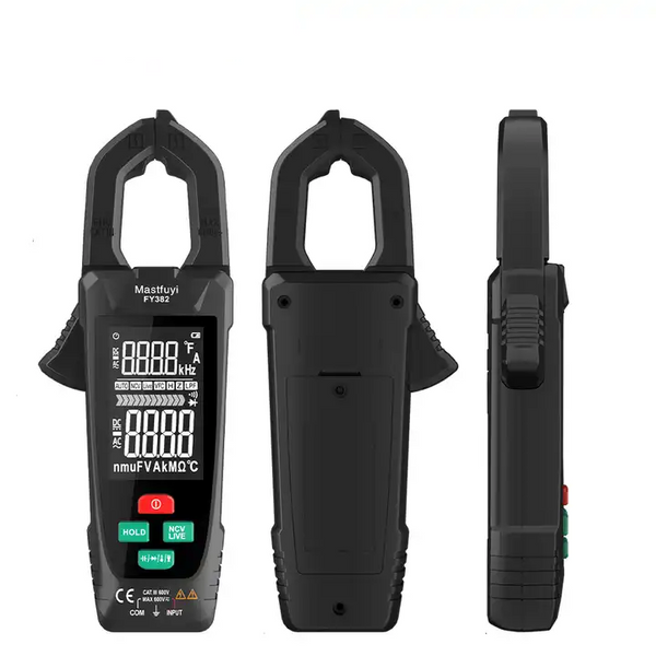 Преносим мултиметър с кламп метър и LCD екран