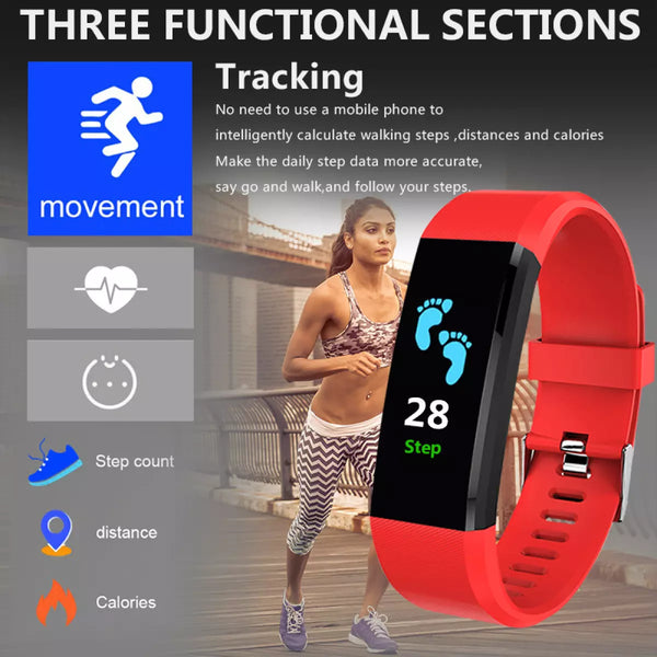 Смарт Гривна Smart Bracelet 115 plus