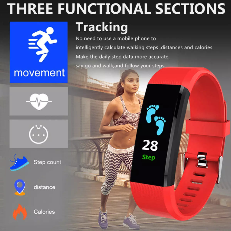 Смарт Гривна Smart Bracelet 115 plus