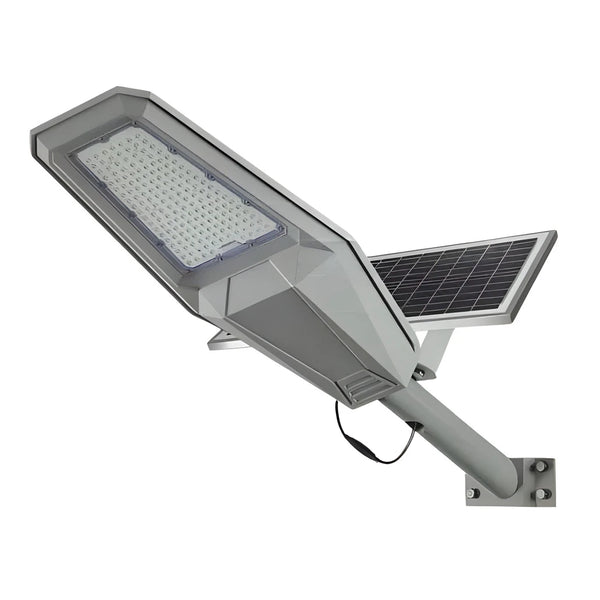 Соларна улична лампа JORTAN 600W с отделен панел, IP67,6000K