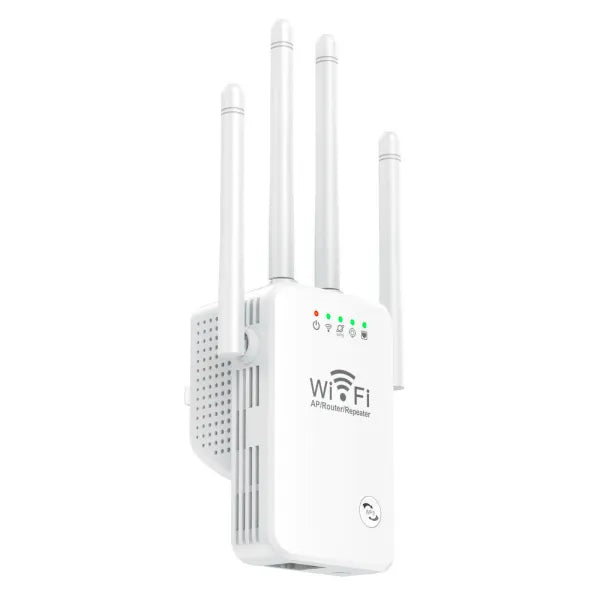 Усилвател повторител на WIFi сигнал с 4 антени до 300Mbps