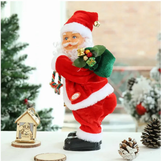 Пеещ и танцуващ Дядо Коледа с батерии