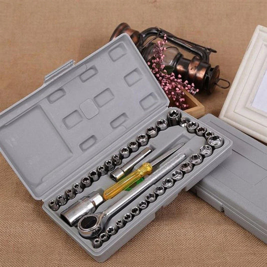 Комплект гедоре Gadget 1/4 и 3/8 40 части