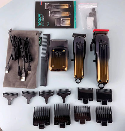 VGR V-644 Професионален комплект за подстригване 3 в 1