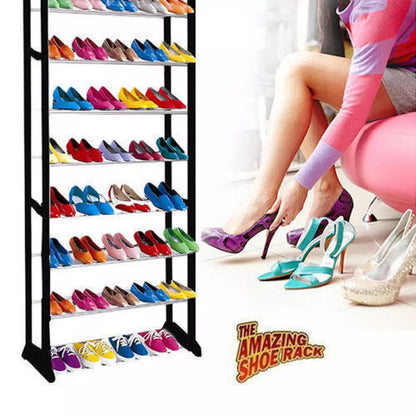 Подвижен стелаж за 30 чифта обувки- amazing shoe rack