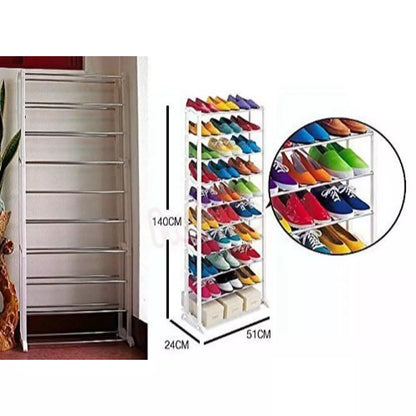 Подвижен стелаж за 30 чифта обувки- amazing shoe rack