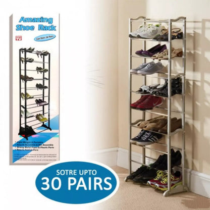 Подвижен стелаж за 30 чифта обувки- amazing shoe rack