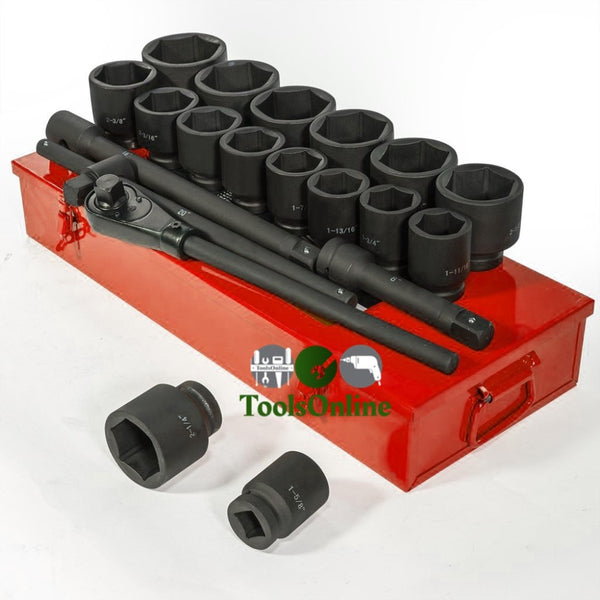 Гедоре с ударни вложки 21 части 3/4'' 6-стенно StahlMayer