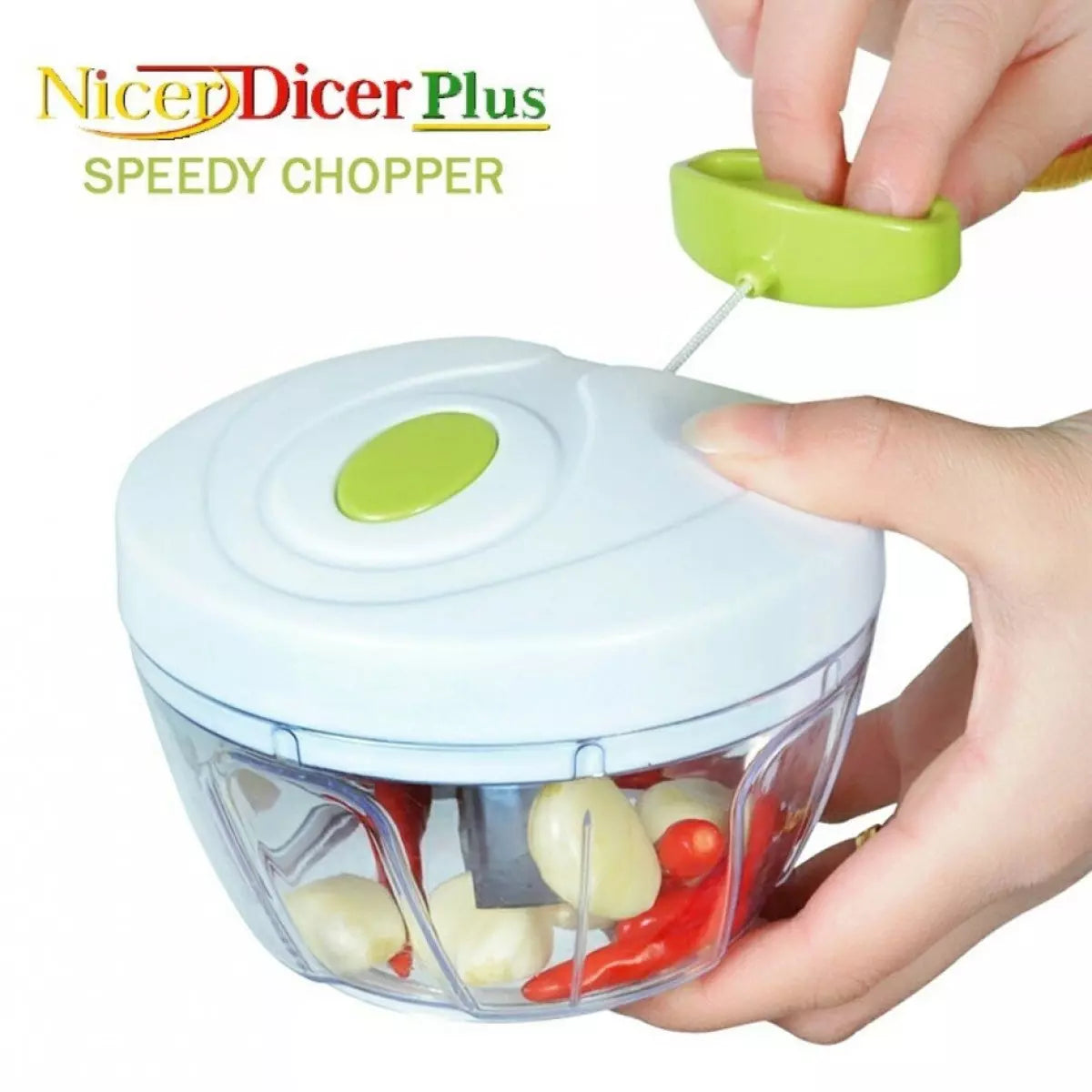 Ръчен механичен чопър за плодове и зеленчуци Nicer Dicer Plus