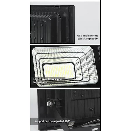LED прожектор, 150W, Отделен панел, Дистанционно управление, IP67, 5 режима на работа - Oferti4ka.com