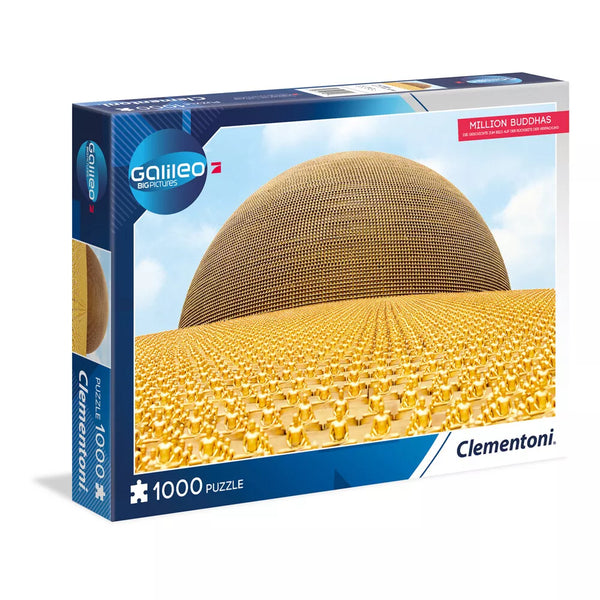 Пъзел Clementoni с 1000 Части – Million Buddhas (69x50 см)