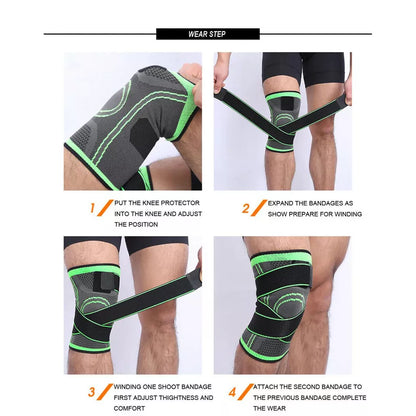 Еластична спортна наколенка – Elastic knee pad