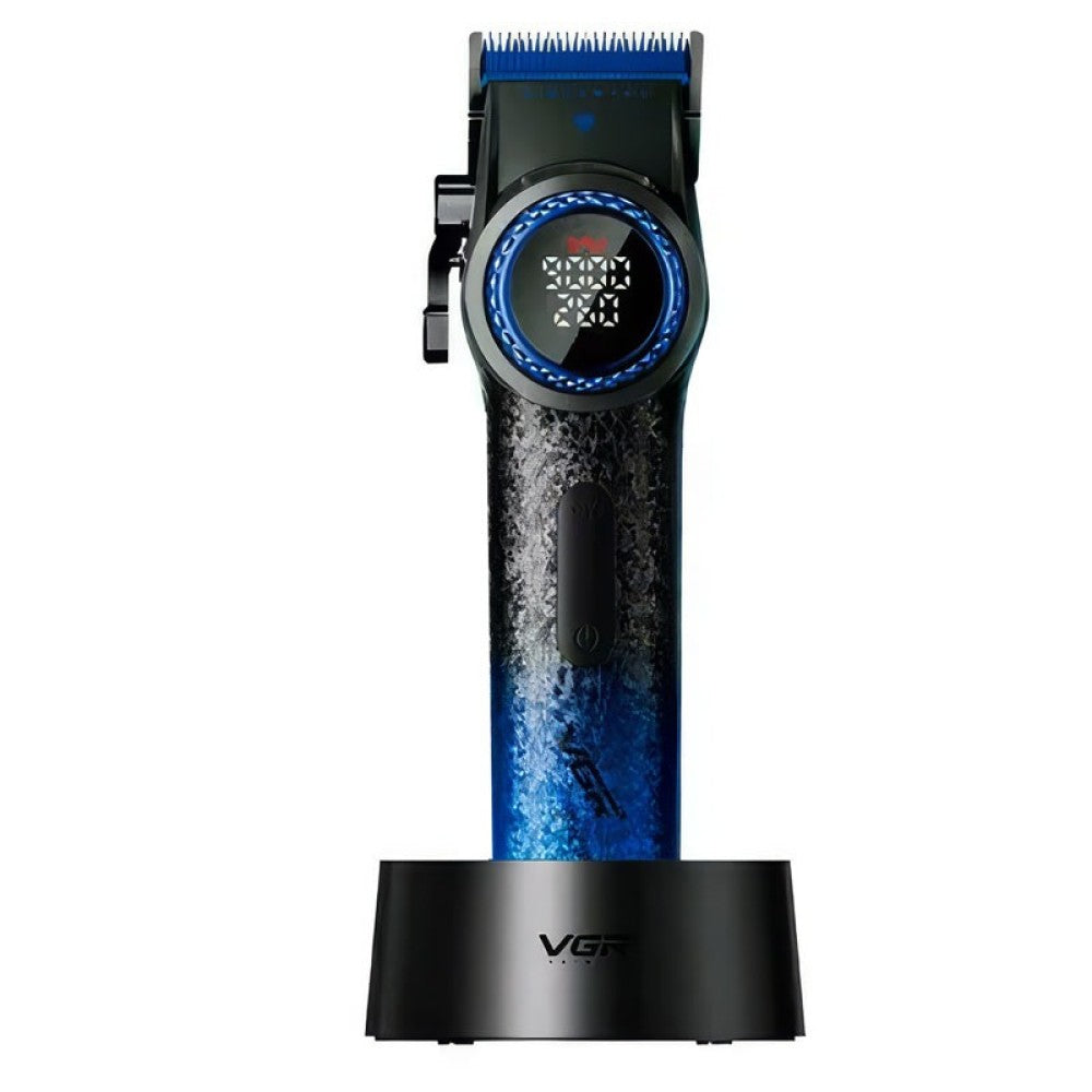 Професионална машинка за подстригване VGR PRO V-001 – Синя
