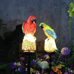 Зареждане на изображението в браузъра на галерията, Соларна декоративна лампа за градина Папагал
