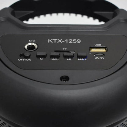 Преносима Bluetooth тонколона, KTX-1259 двоен 4-инчов говорител