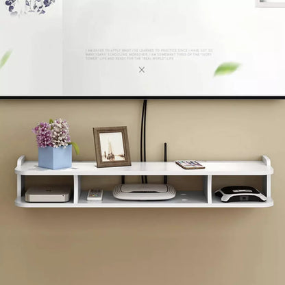 Стенен рафт за рутер с множество отделения