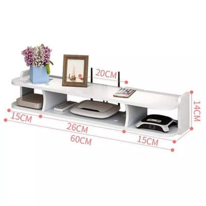 Стенен рафт за рутер с множество отделения