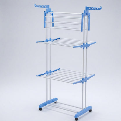 Голям Сушилник за дрехи на колелца