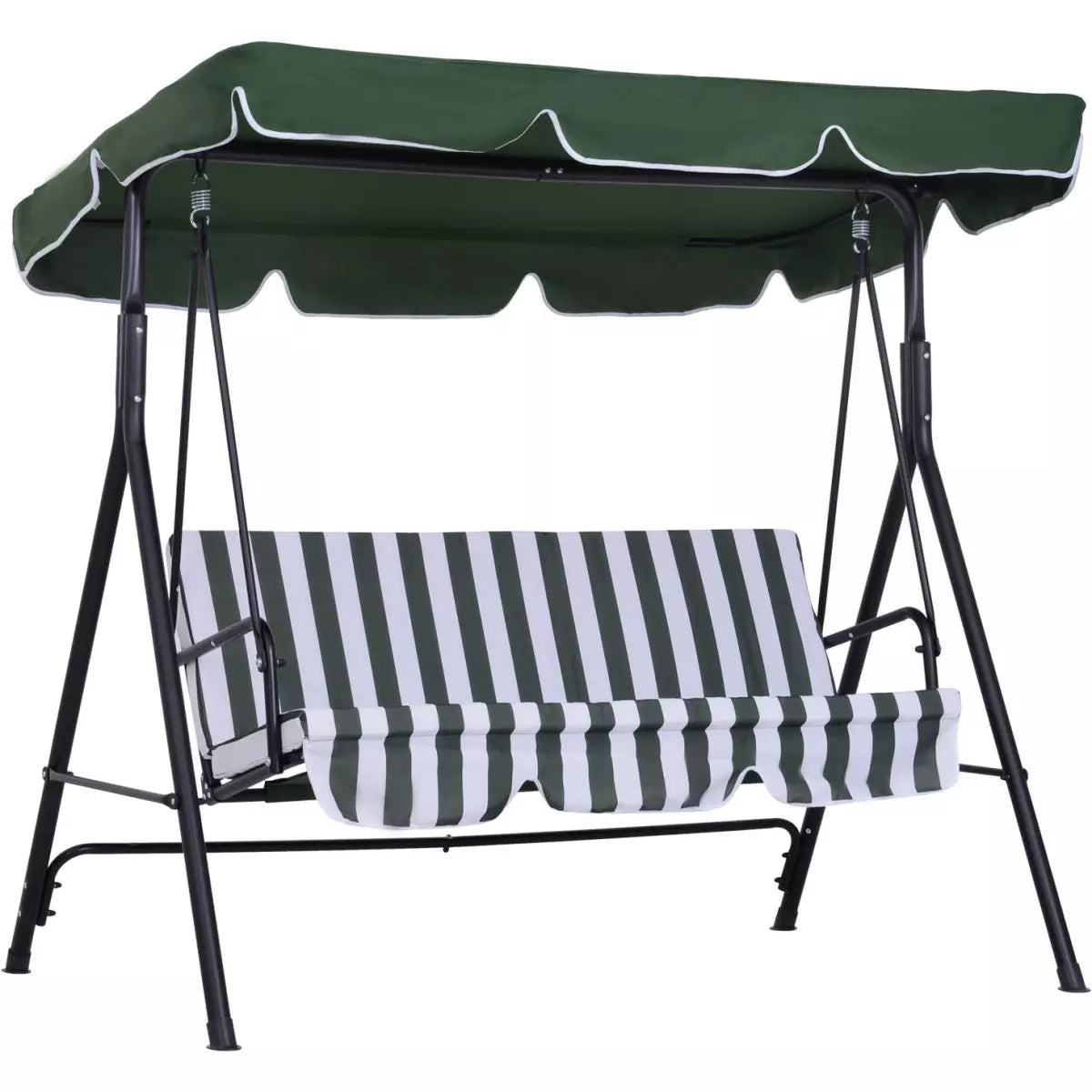 Триместна градинска люлка със сенник