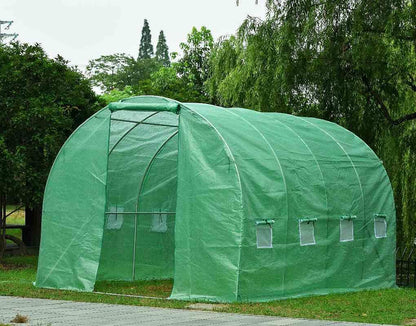 Тунелна оранжерия - зелена, различни размери